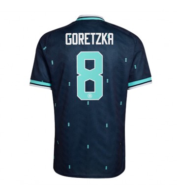 Tyskland Leon Goretzka #8 Bortatröja VM 2026 Kortärmad